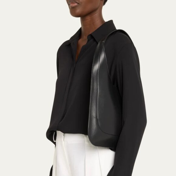 New Aesther Ekme Midi Leather Hobo Bag - Picture 2 of 12